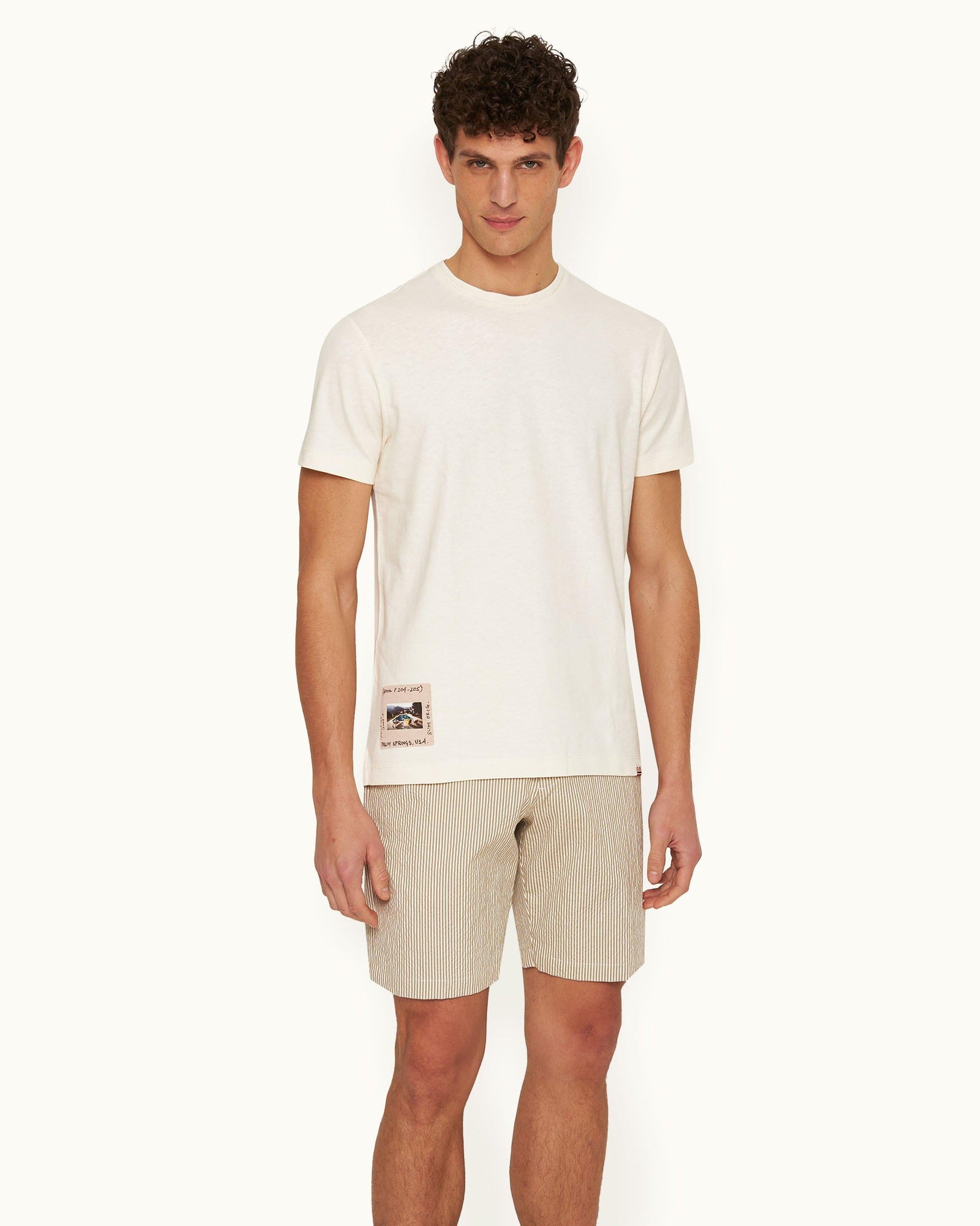 Ob Classic Tee Kaufmann Cocktail Photographic Print Classic Fit Organic Cotton T-Shirt | Kaufmann Cocktail