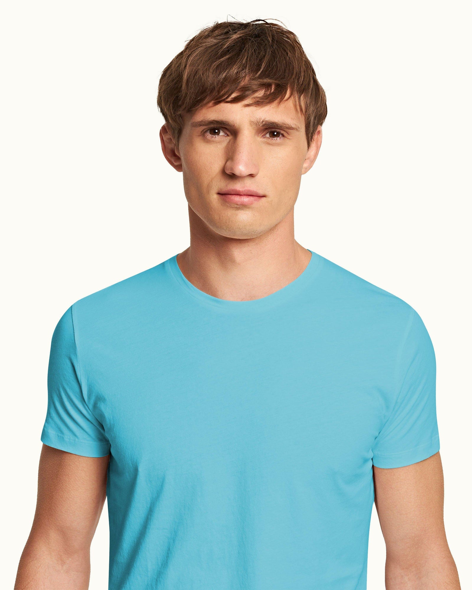 Men | Ob-T T-Shirt | Aqua Blue