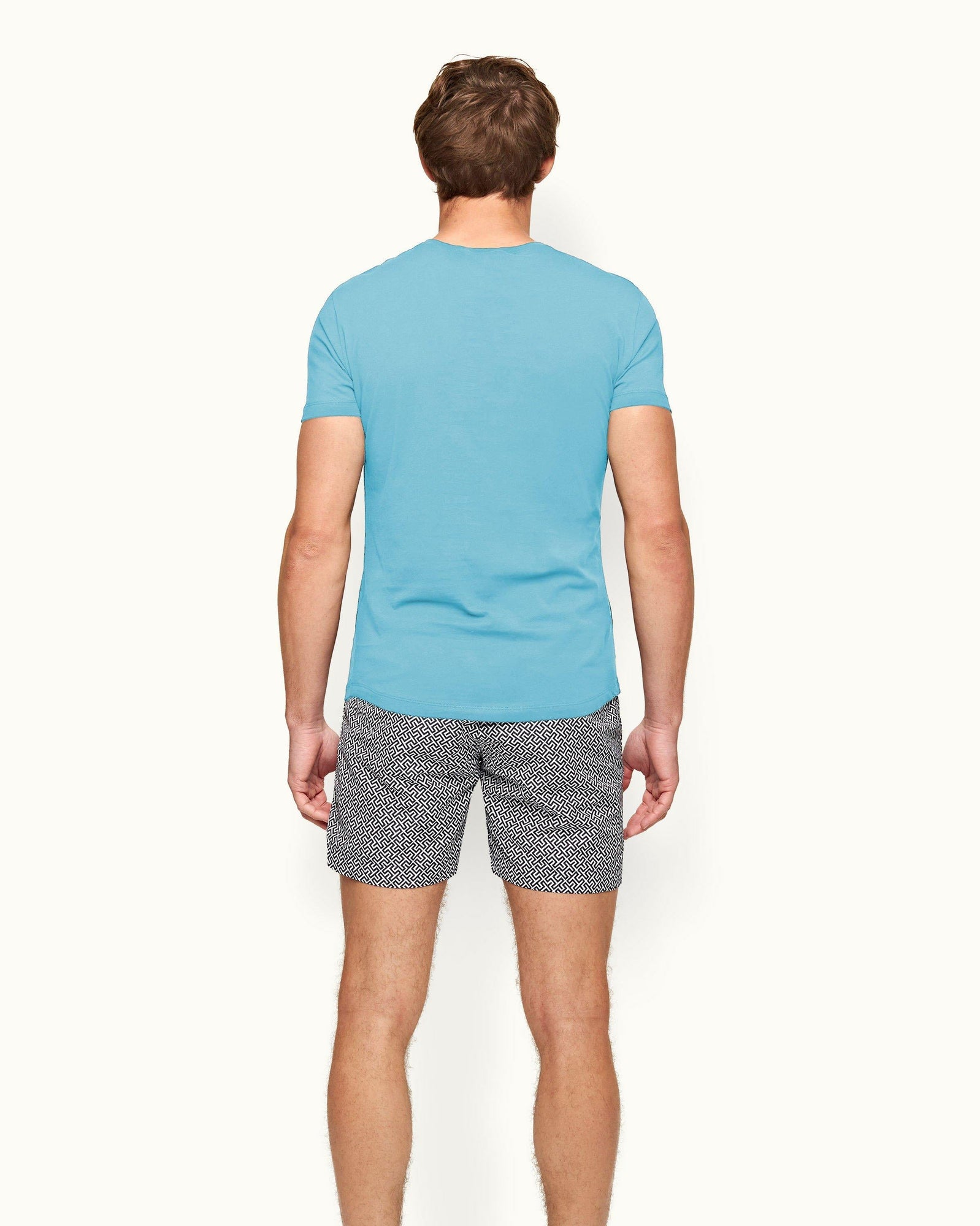 Men | Ob-T T-Shirt | Aqua Blue