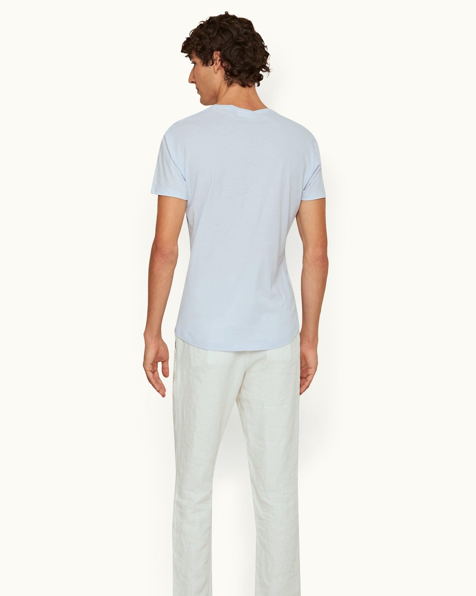 Ob-T Hush Tailored Fit Crewneck Organic Cotton T-shirt | Hush