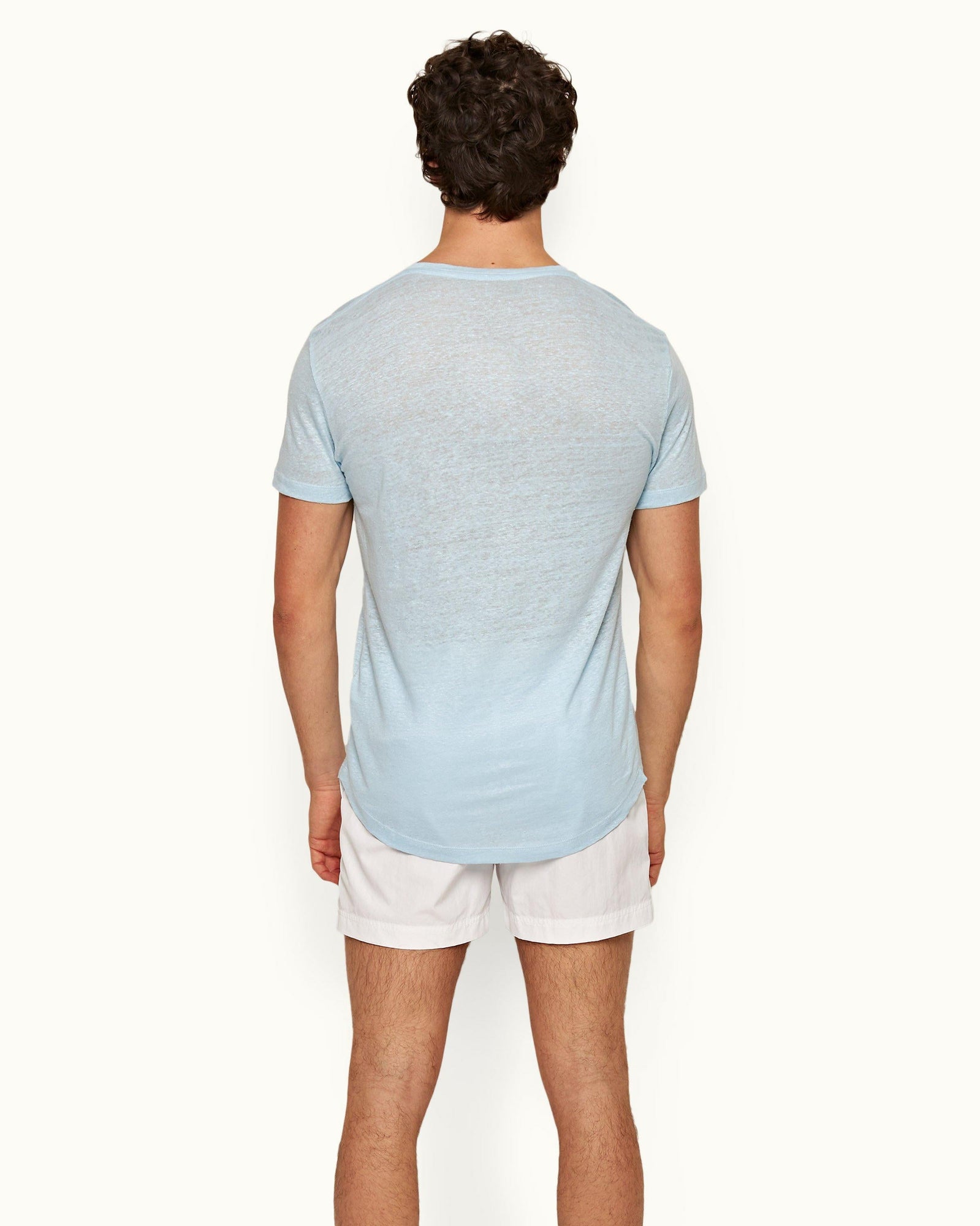 Men | Ob-T Linen T-Shirt | Island Sky
