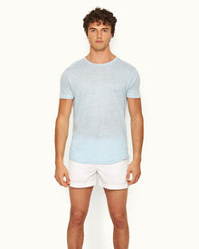 Men | Ob-T Linen T-Shirt | Island Sky