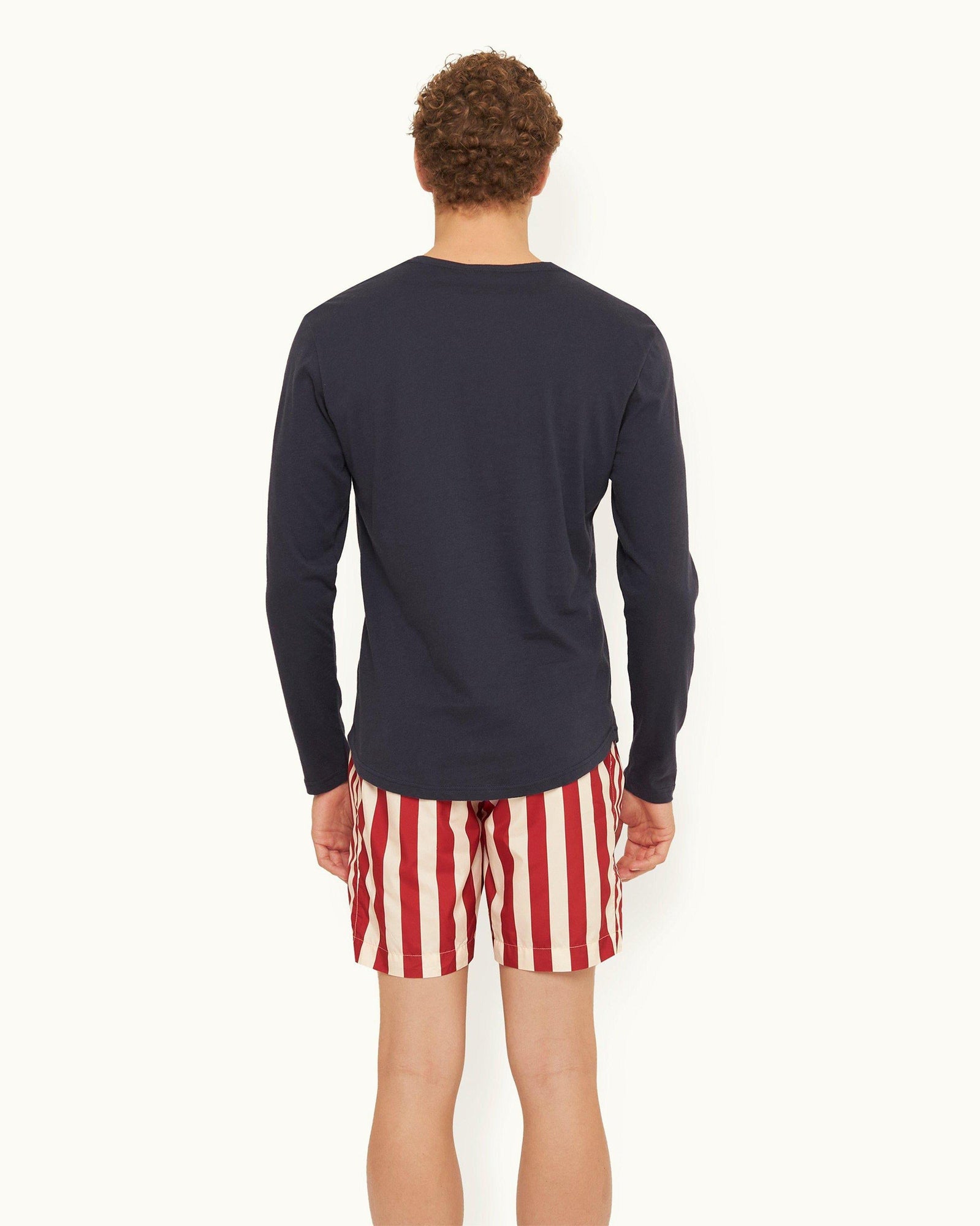 Men | Ob-T Cashmere T-Shirt | Night Iris