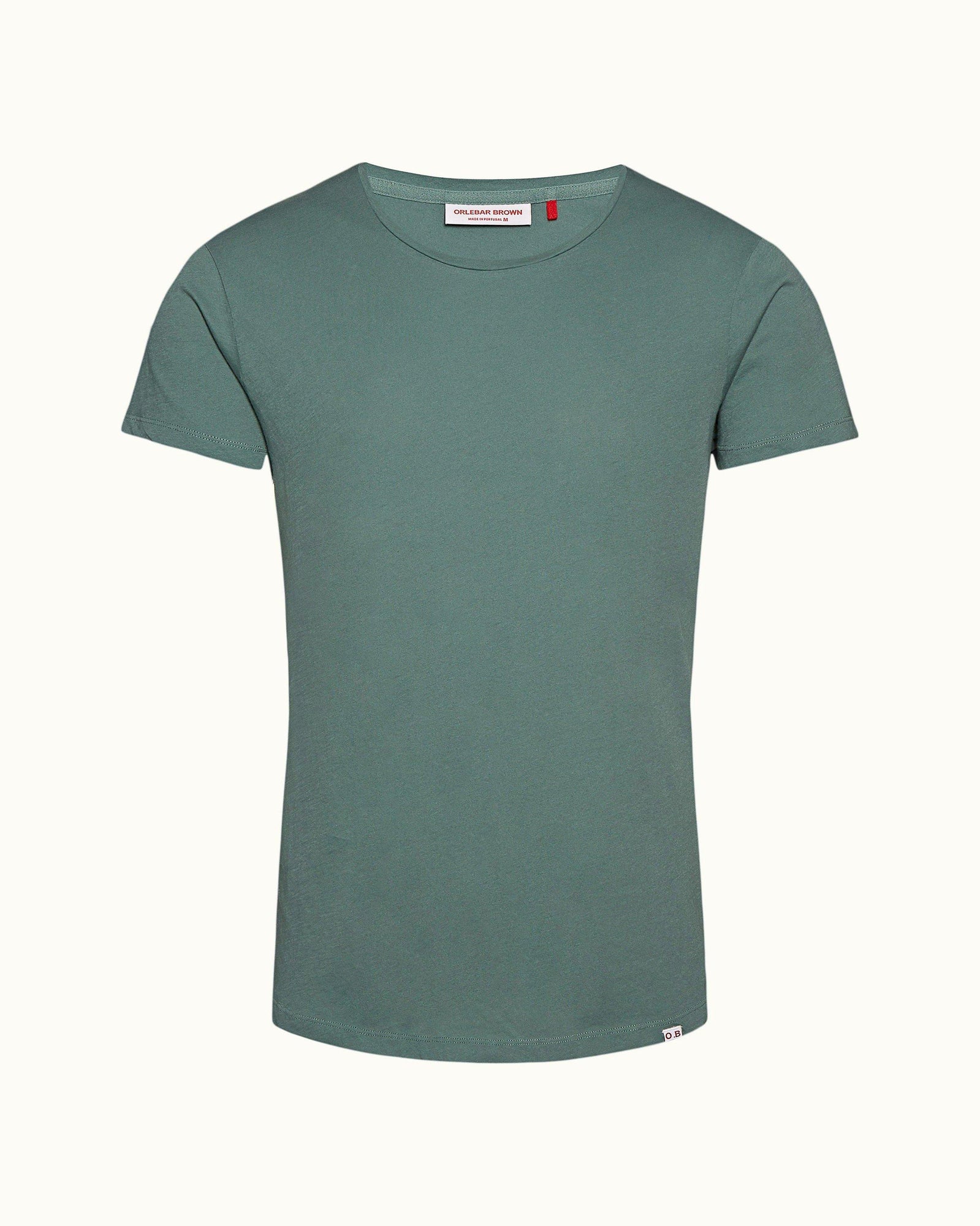 Ob-T Sage Tailored Fit Crew Neck T-Shirt | Sage