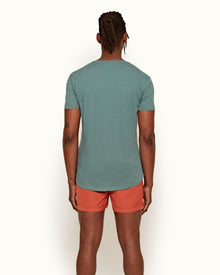 Ob-T Sage Tailored Fit Crew Neck T-Shirt | Sage