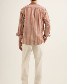 Men | Ridley Shirt | Summer Red/White