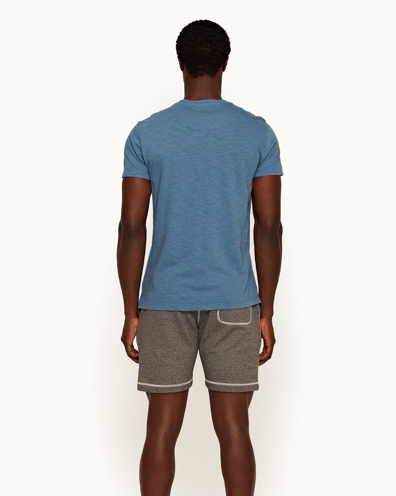 Sammy Blue Smoke Classic Fit Garment Dye T-Shirt | Blue Smoke