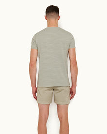 Cliff Grey Classic Fit Garment Dye T-shirt | Cliff Grey