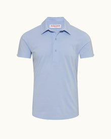 Men | Sebastian Silk Polo | Hush
