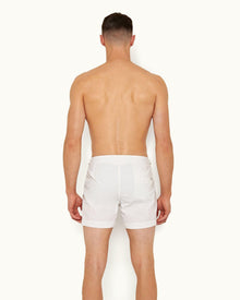 Cloud O.B Tape Stripe Shorter-Length Swim Shorts | Cloud