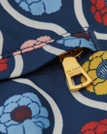 Setter Whitsun Print Shorter-Length Swim Shorts Woven In France in Midnight Navy | Midnight Navy