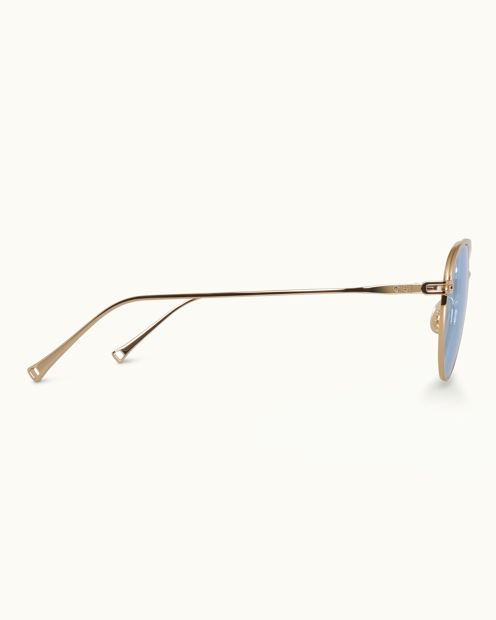 Men | The Micky Sunglasses | Gold/Sky