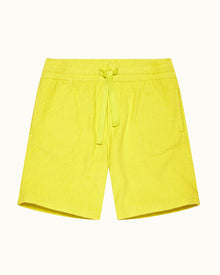 Fluro Classic Fit Towelling Drawcord Sweat Shorts | Fluro
