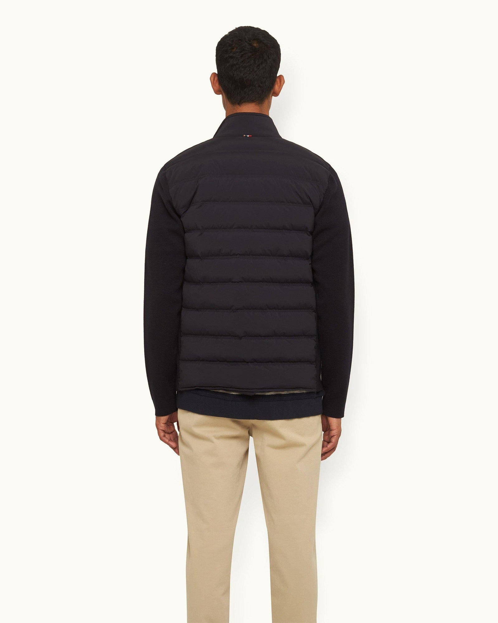 Men | Wallace Merino Jacket | Navy