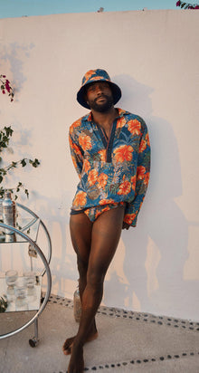 Multi Club Tropicana Print Classic Collar Shirt | Multi