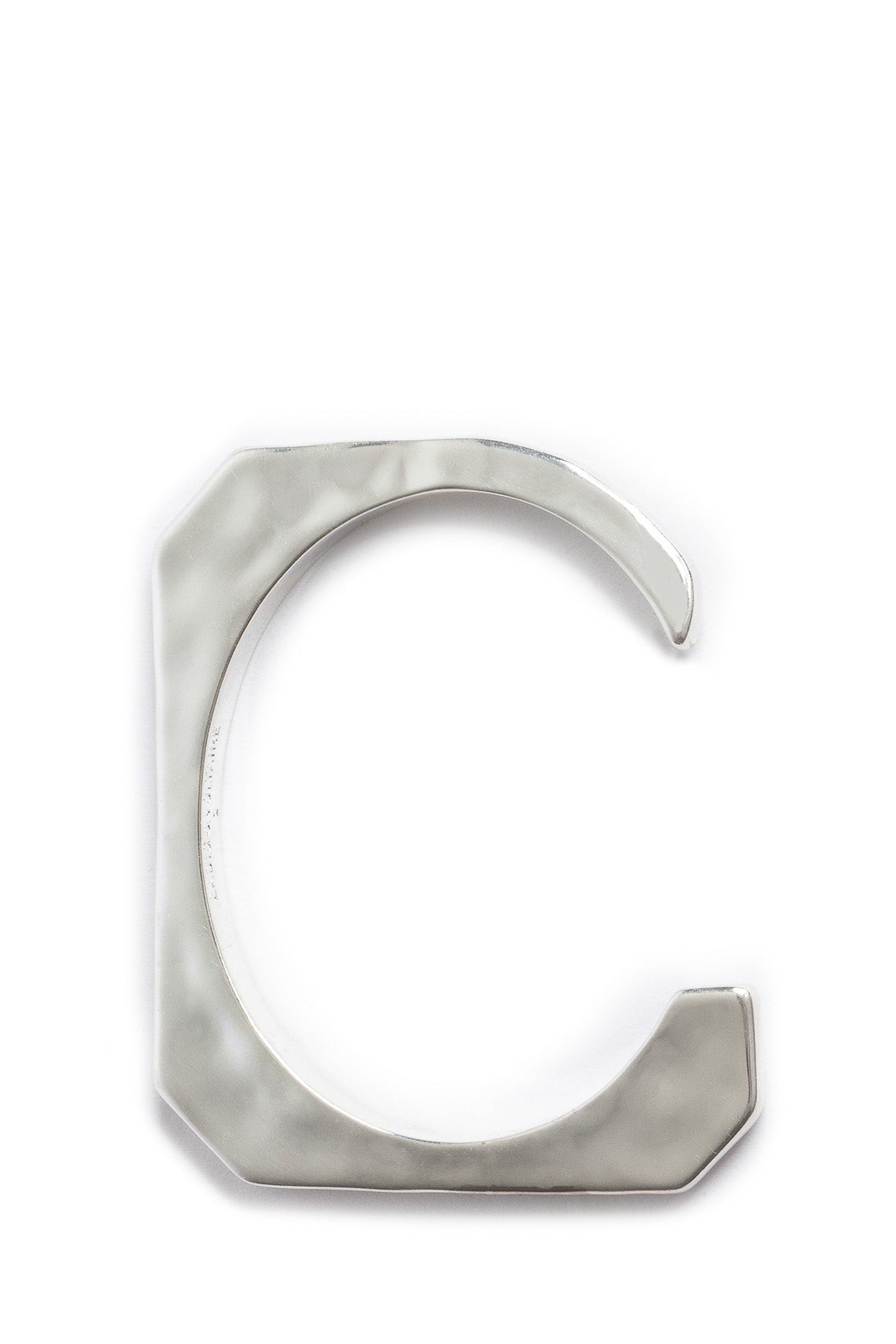 Cecilia Bangle | Antique Silver