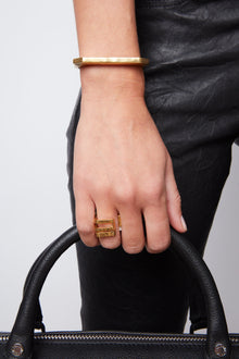 Cecilia Bangle | Old Gold