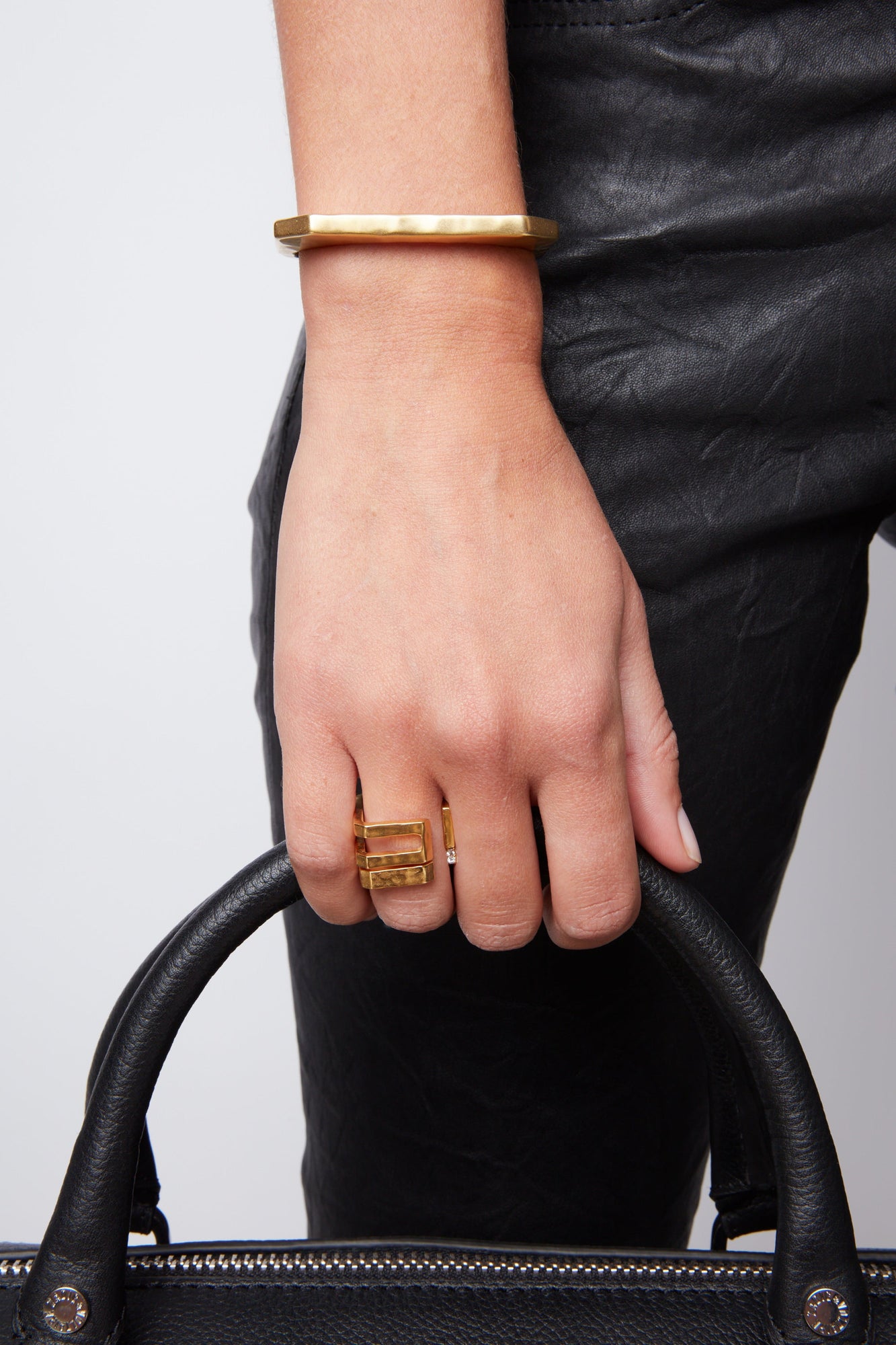 Cecilia Bangle | Old Gold