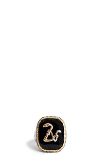 ZV Snake Signet Ring | Shiny Gun