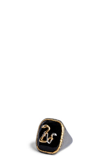 ZV Snake Signet Ring | Shiny Gun