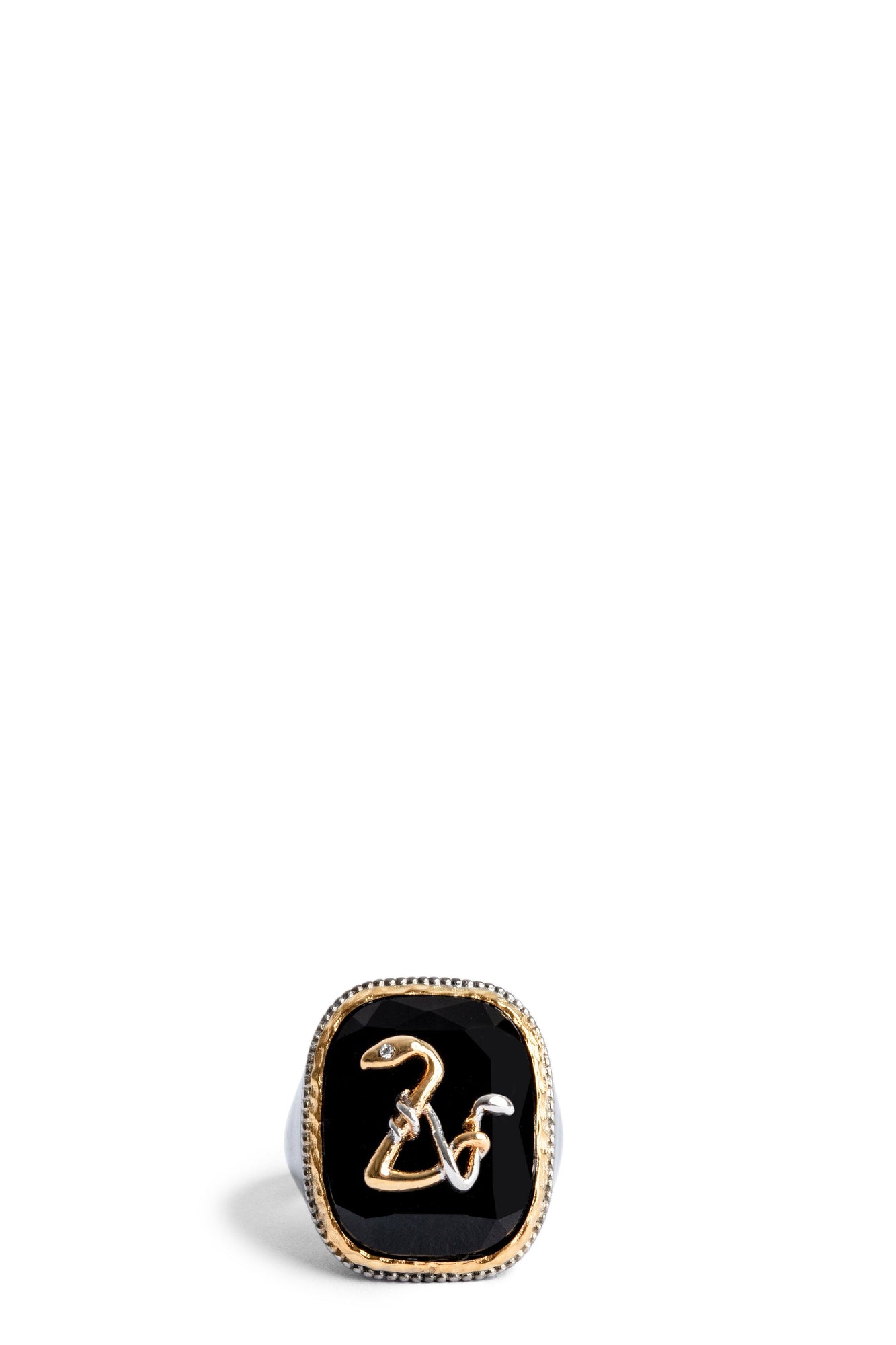 ZV Snake Signet Ring | Shiny Gun