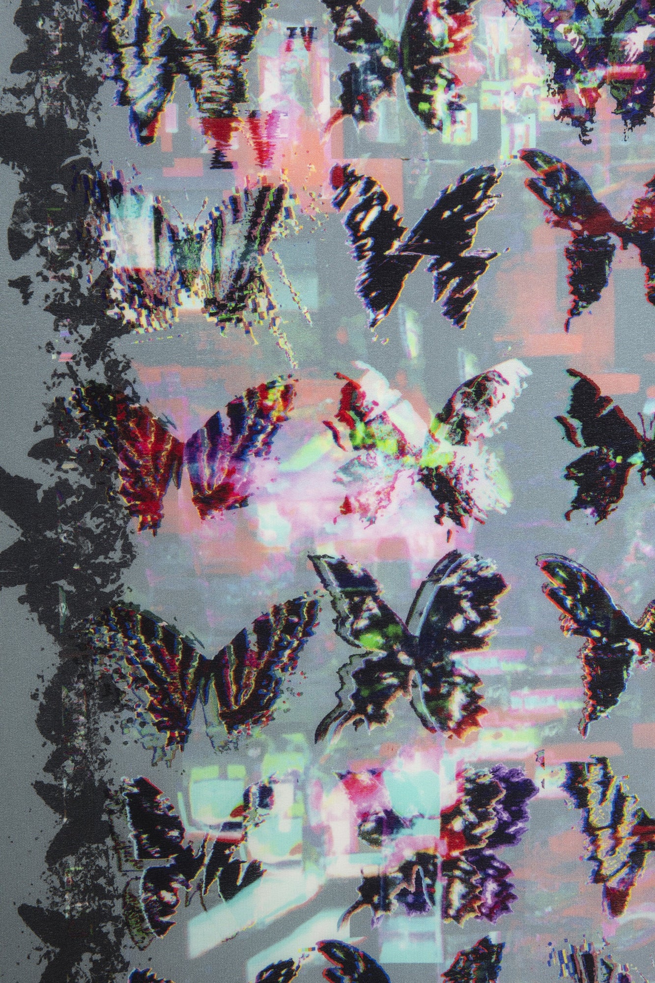 Blondie 85 Butterfly Neon Scarf | Breeze