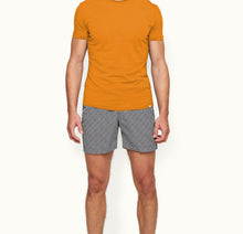 Ob-T Tailored Fit Crew Neck Cotton T-Shirt | Ember