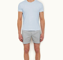 Ob-T Tailored Fit Crew Neck Organic Cotton T-Shirt | Ice Blue