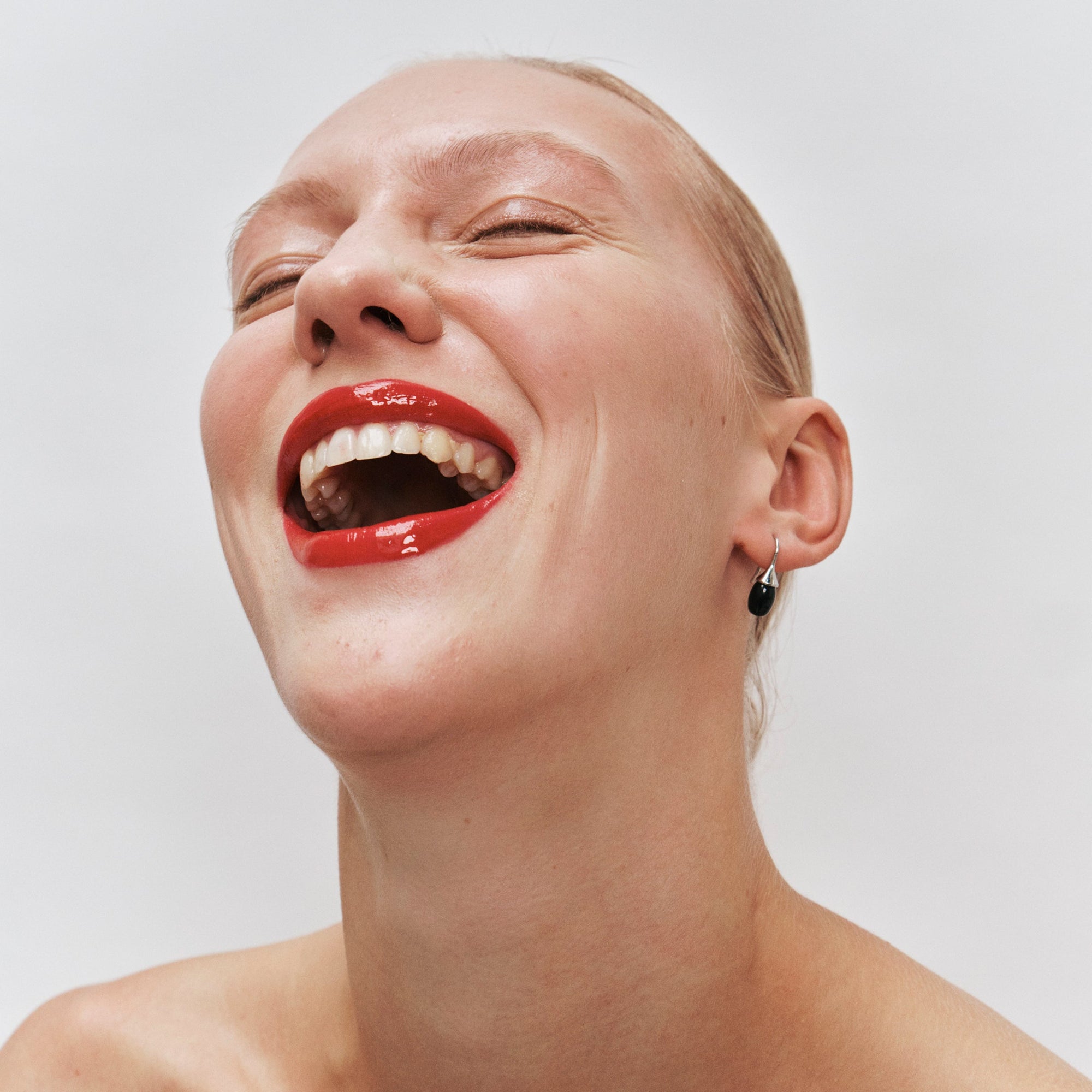 Odette Earrings | Silver PVD Plated Stainless Steel