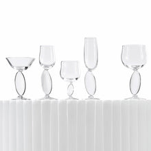 Omnia Dripping Drops Glasses - No.2 | Clear Crystal | Set of 2