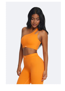 One-Shoulder Strap Top | Orange
