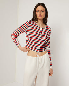 [White/Deep Navy/Poinciana] - Model