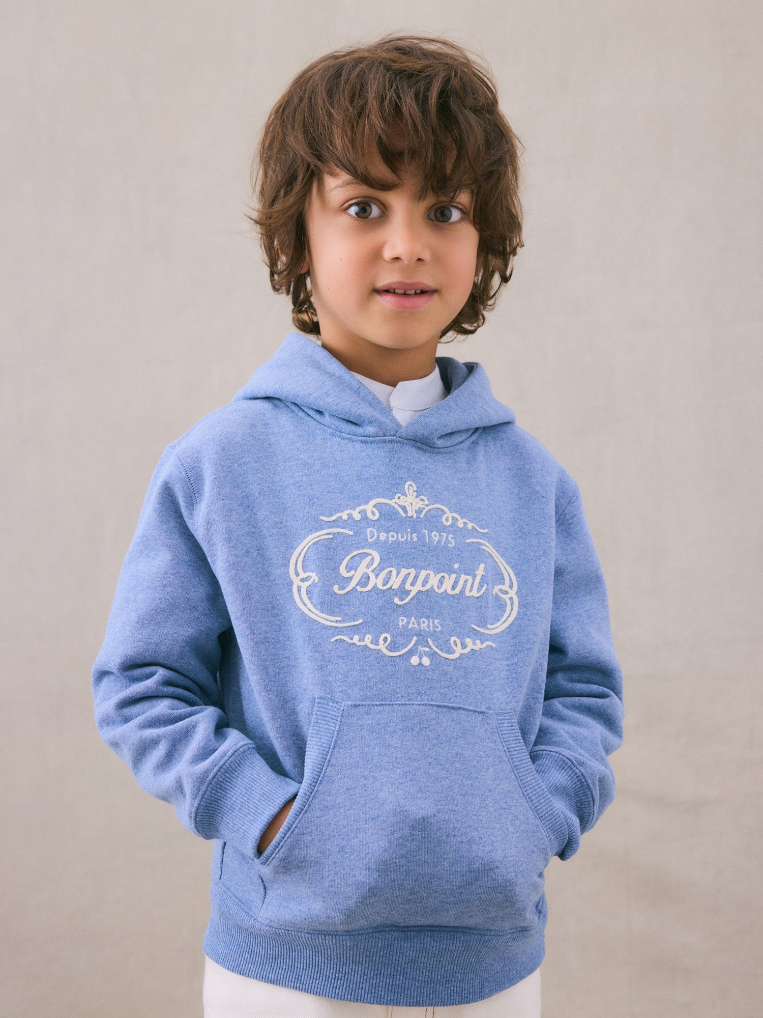 Boy | Barack Ocean Blue Sweatshirt | Sea Blue