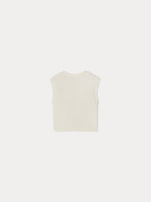 Girl | Ticiana Cotton And Cashmere Cardigan | Milk White