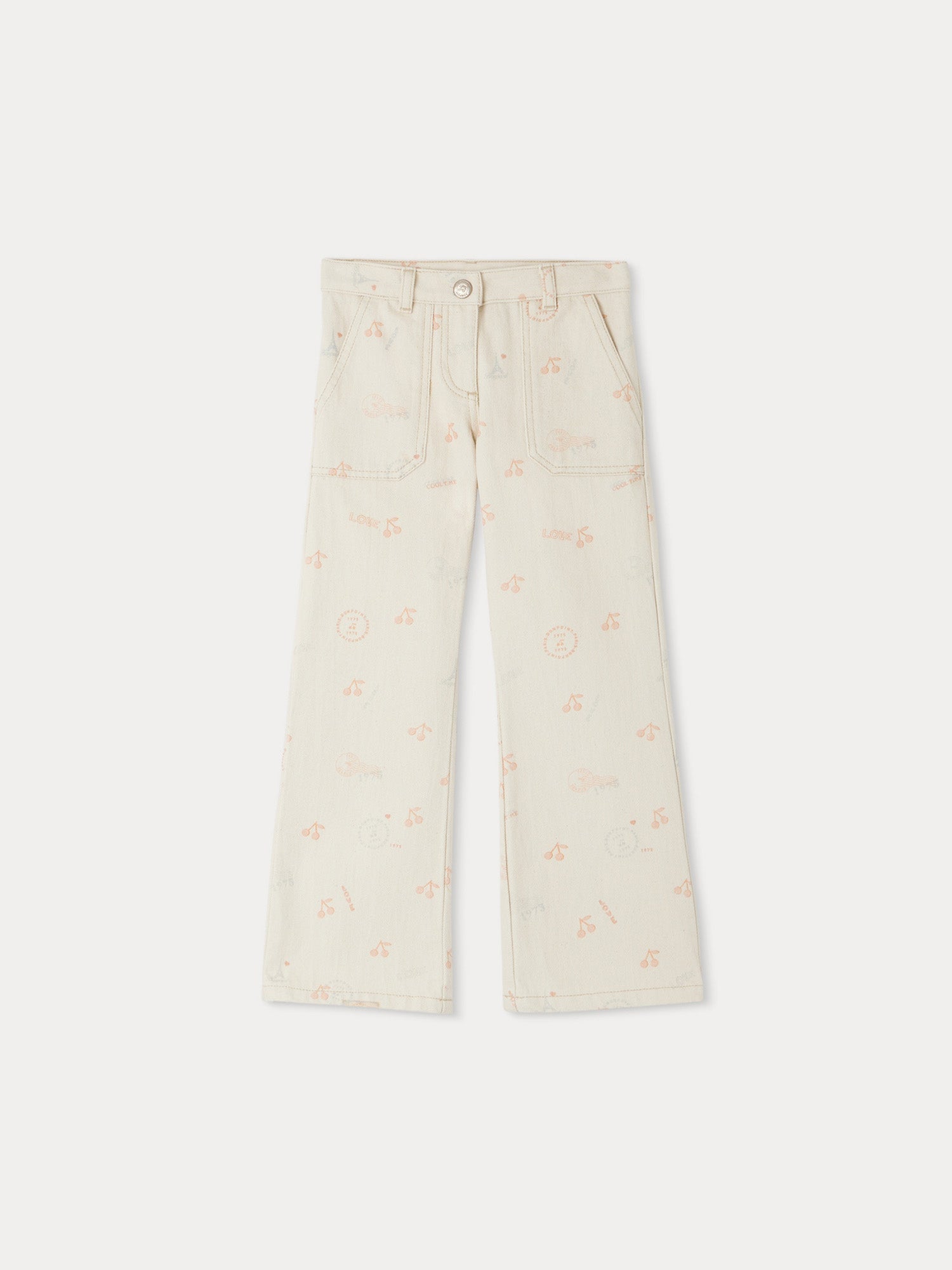 Girl | Gretchen Denim Pants | Terracotta