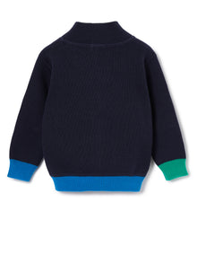 Tricot Sweater | Blue/Blue Cardo