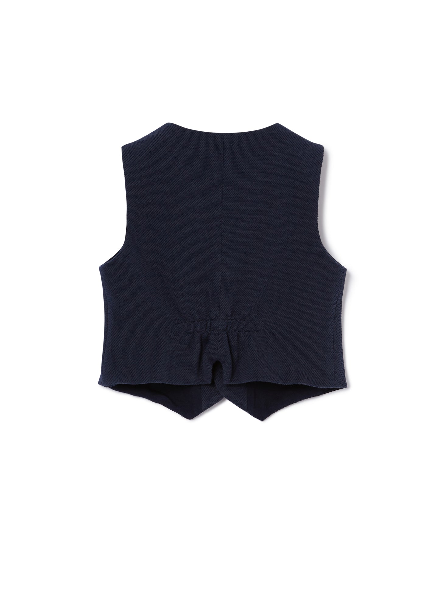Pique Vest | Blue