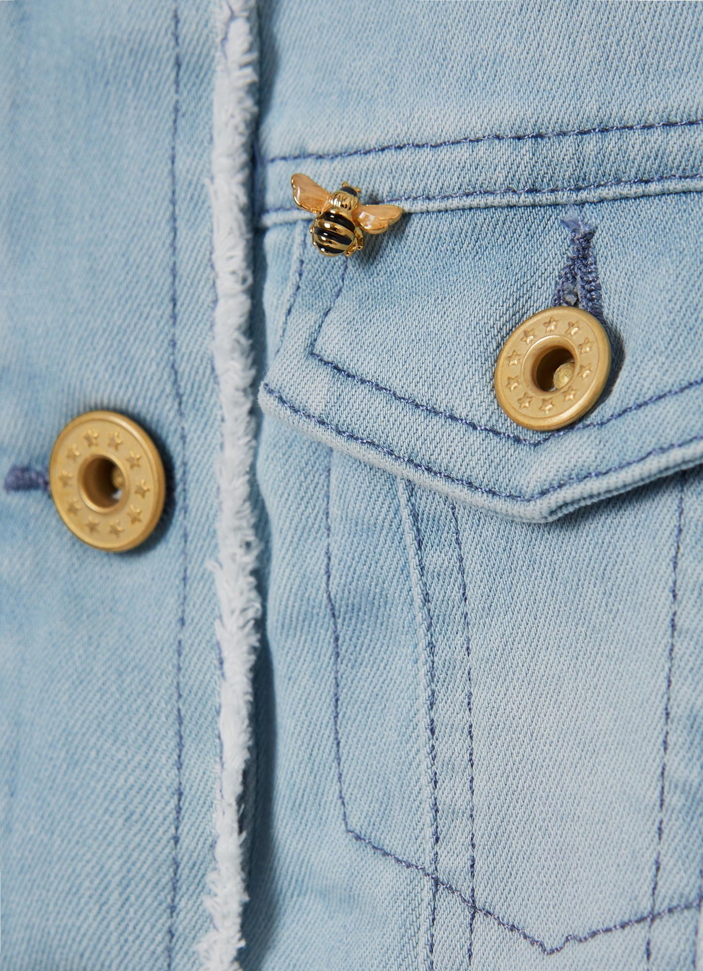 Denim Jacket | Blue Bleached