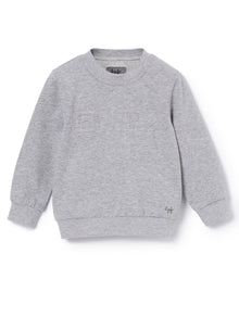 Crew Neck Sweatshirt | Nickel Grey