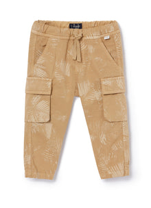 Cargo Trousers | Bran Beige