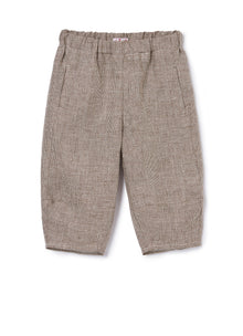 Curved Leg Linen Culottes | Terra