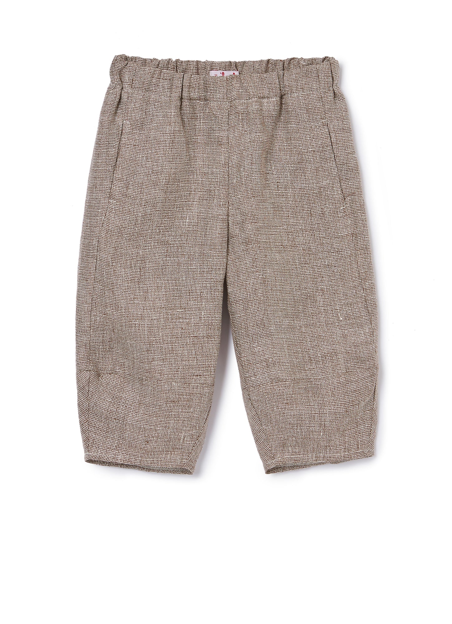Curved Leg Linen Culottes | Terra