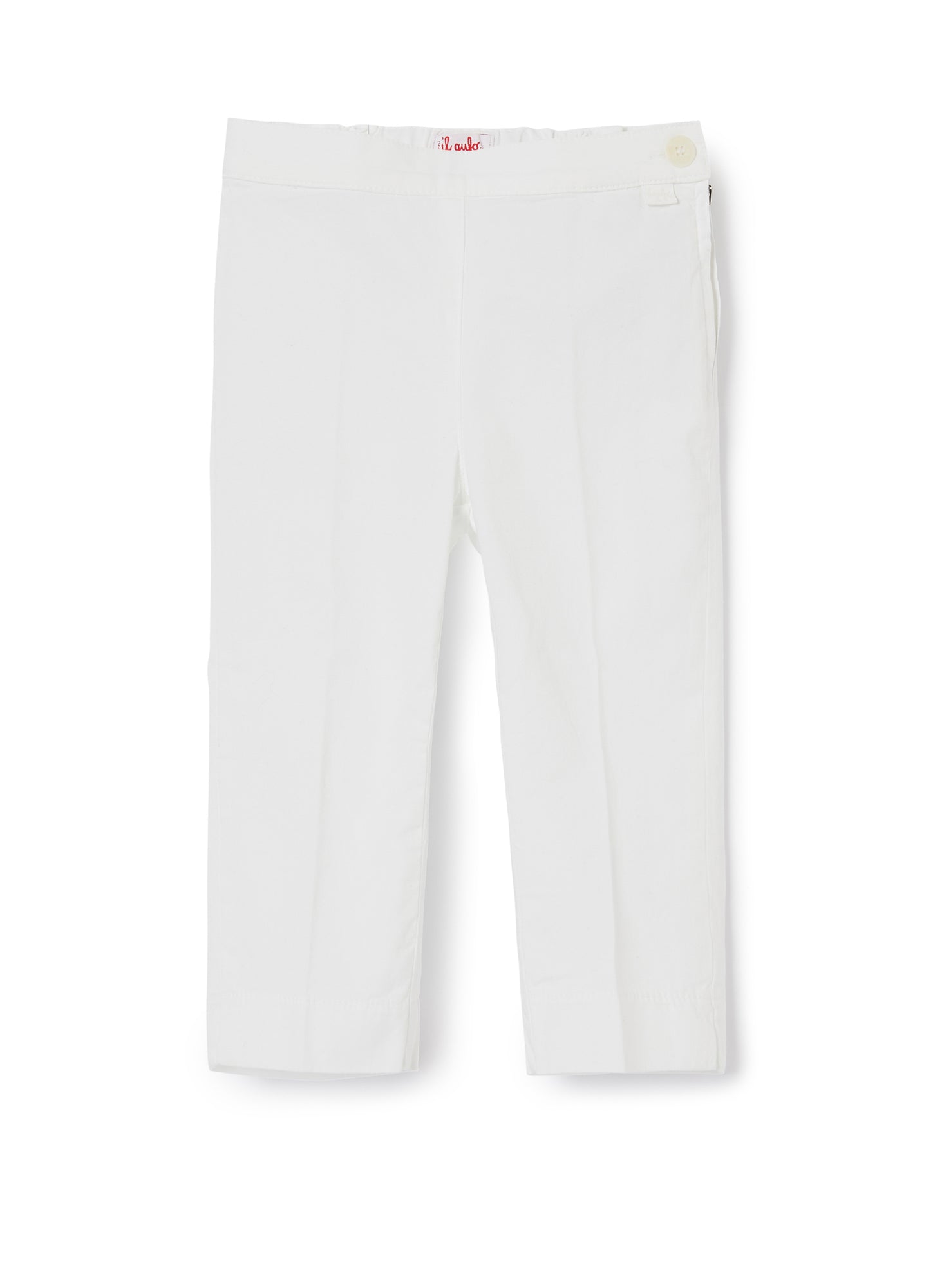 Ankle Length Capri Pants | White