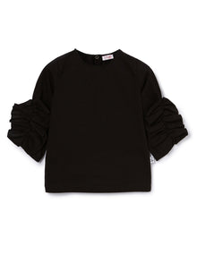 3/4 Sleeve T-Shirt | Black