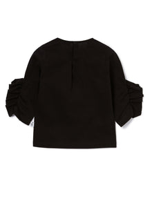 3/4 Sleeve T-Shirt | Black