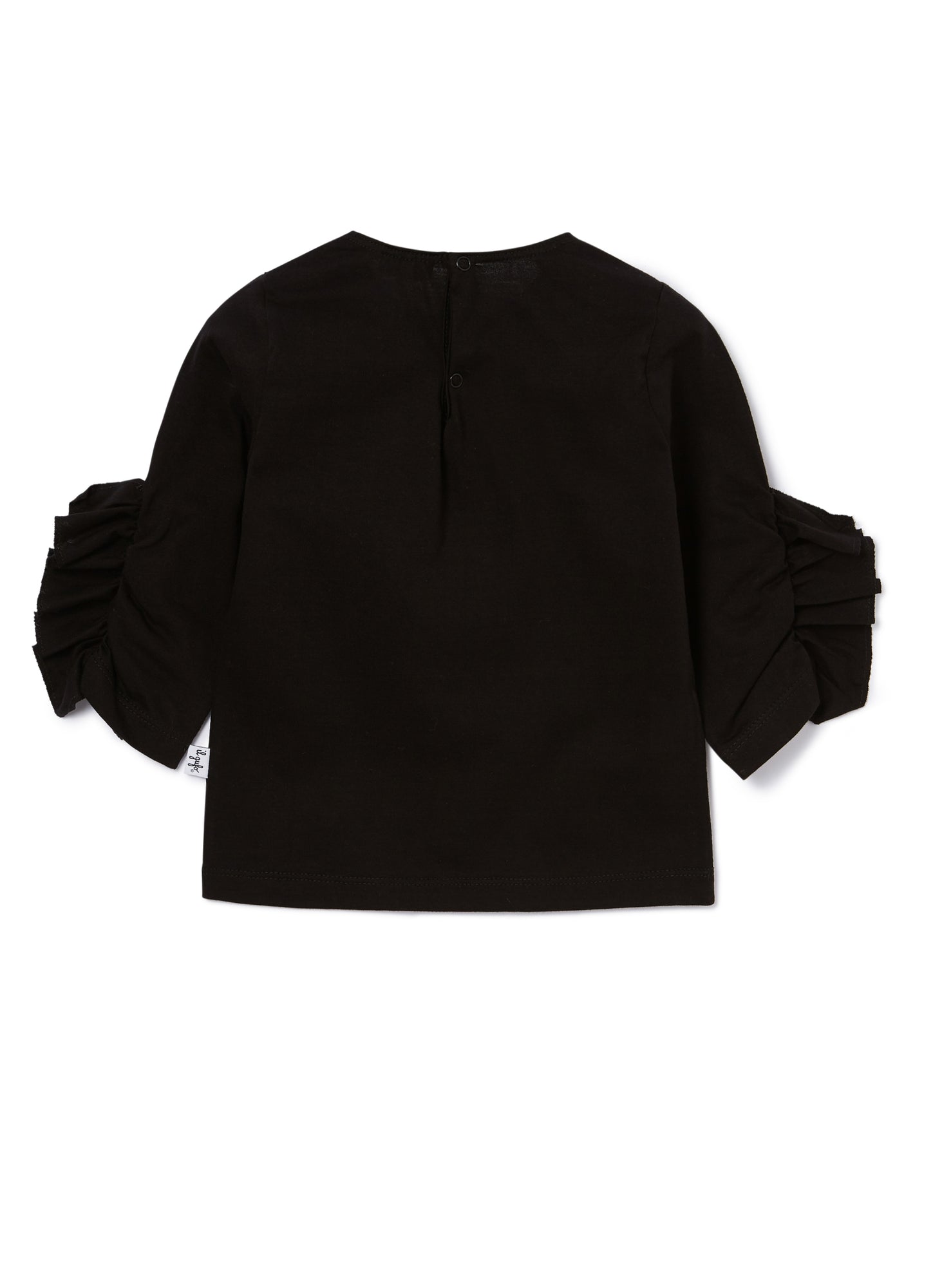 3/4 Sleeve T-Shirt | Black