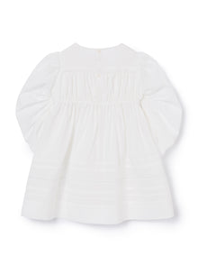 Long Sleeve Dress | White