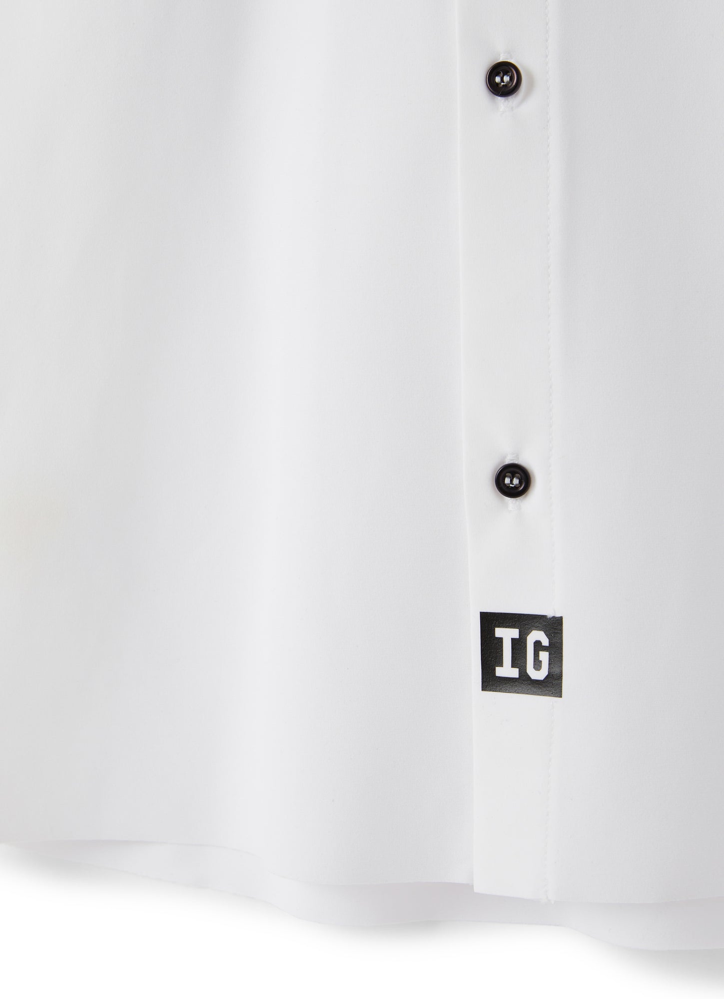 Sensitive Fabrics Short Sleeve Shirt | White