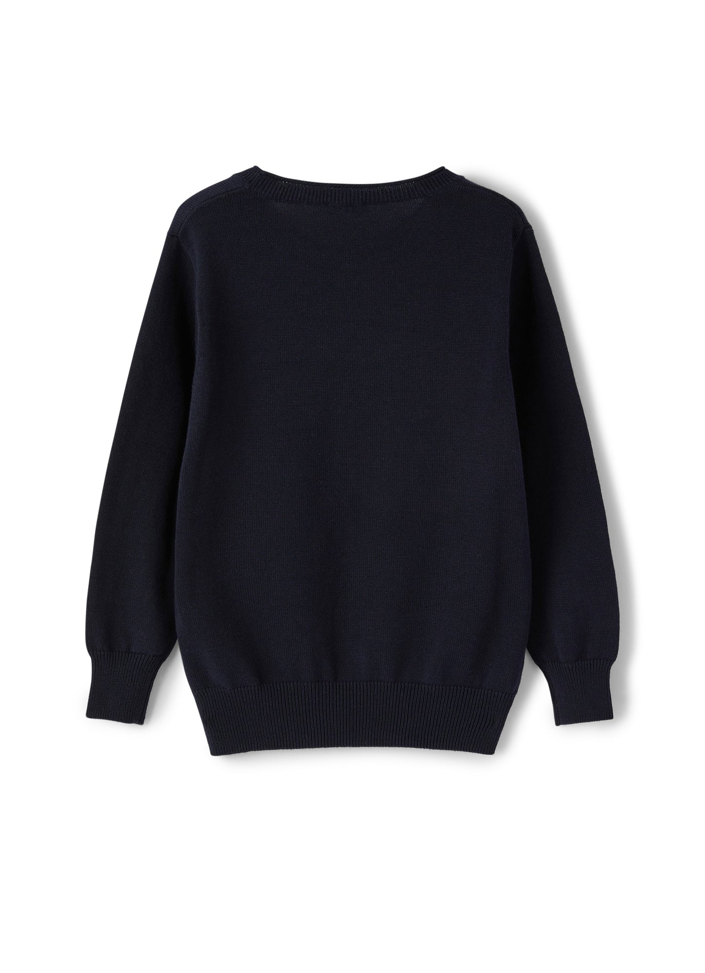 Cotton Crewneck Sweater | Blue