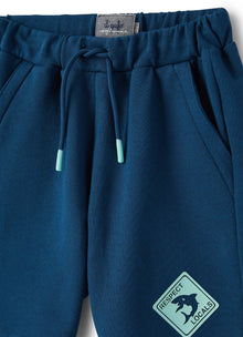 Air Force Cotton Bermuda Shorts | Baia/Acquamarina